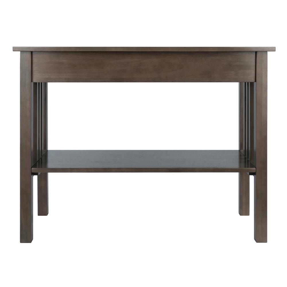 Stafford Console Hall Table, Oyster Gray. Picture 5