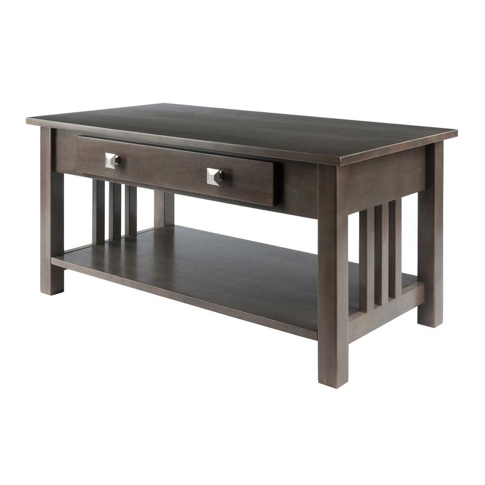 Stafford Coffee Table, Oyster Gray. The main picture.