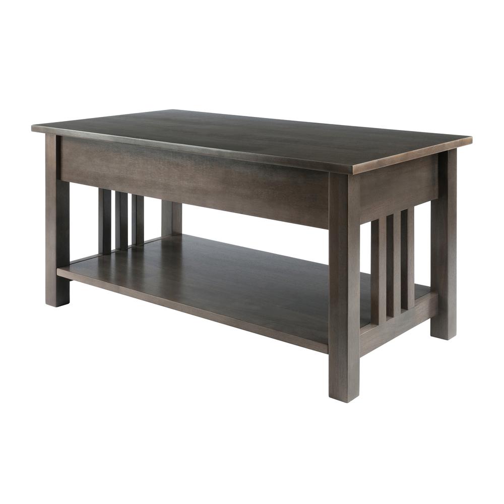 Stafford Coffee Table, Oyster Gray. Picture 6