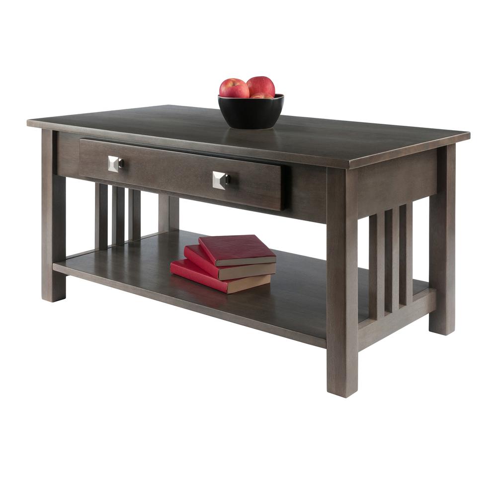Stafford Coffee Table, Oyster Gray. Picture 7