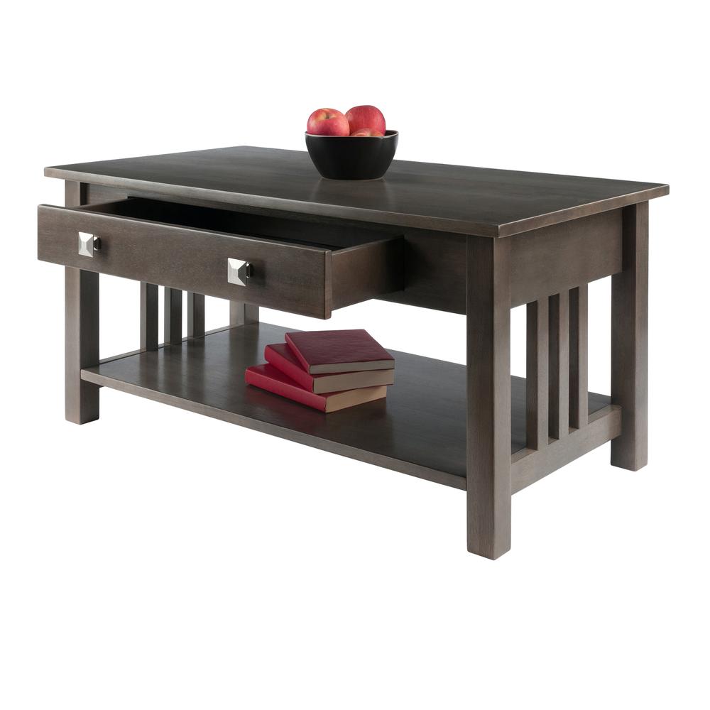Stafford Coffee Table, Oyster Gray. Picture 8