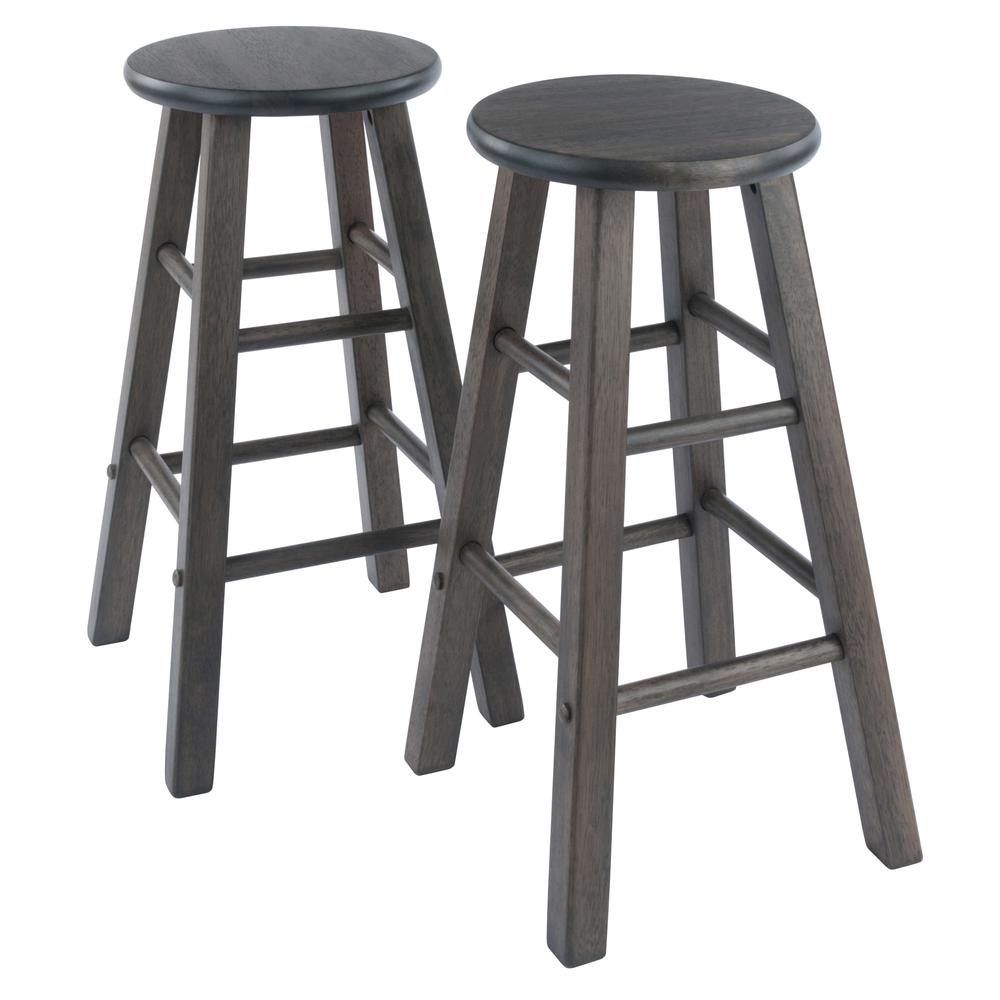 Element Counter Stools, 2-Pc Set, Oyster Gray. Picture 1