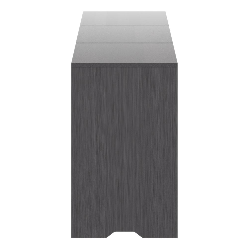 Nova 3-Pc Storage Cabinet Set, Charcoal. Picture 3