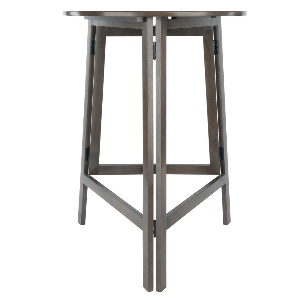 Torrence High Round Table, Oyster Gray. Picture 8