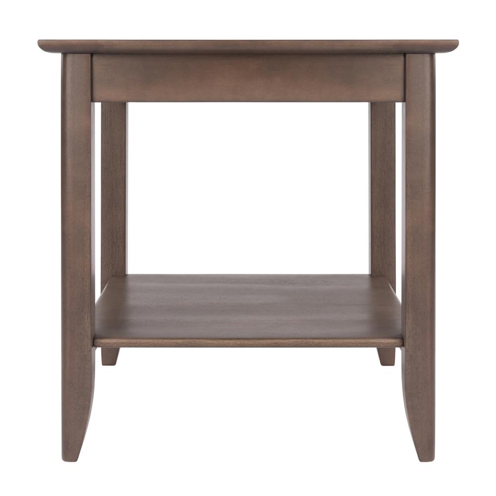 Santino End Table, Oyster Gray. Picture 2