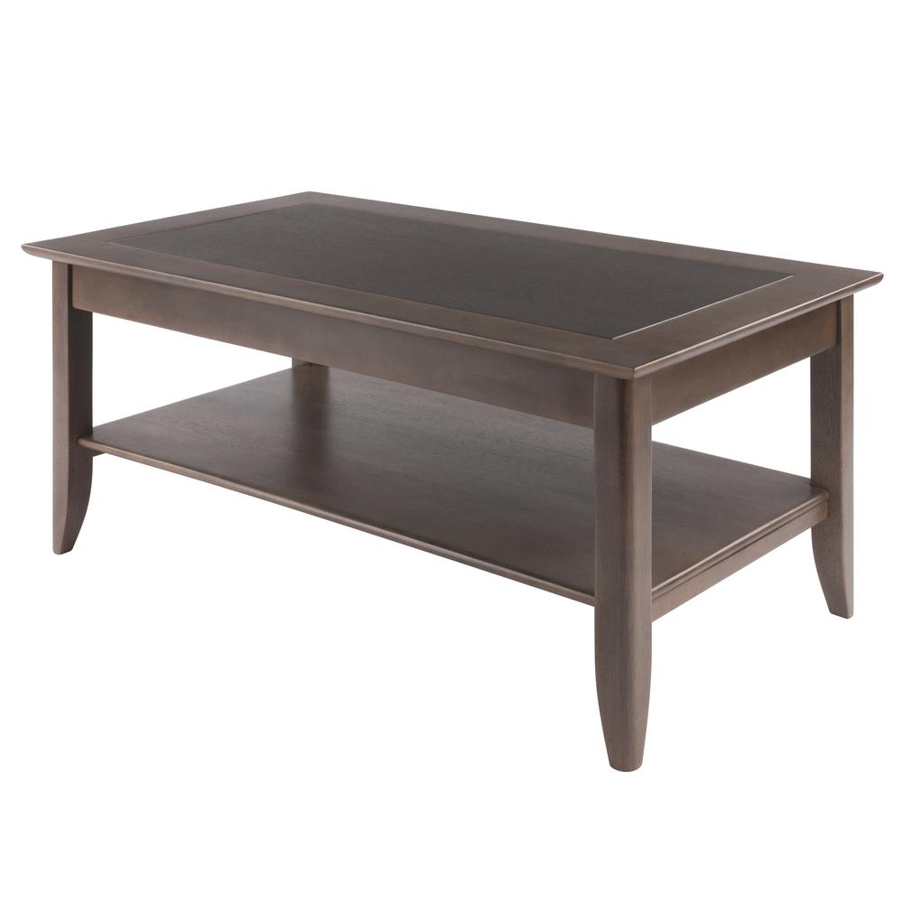 Santino Coffee Table, Oyster Gray. Picture 1