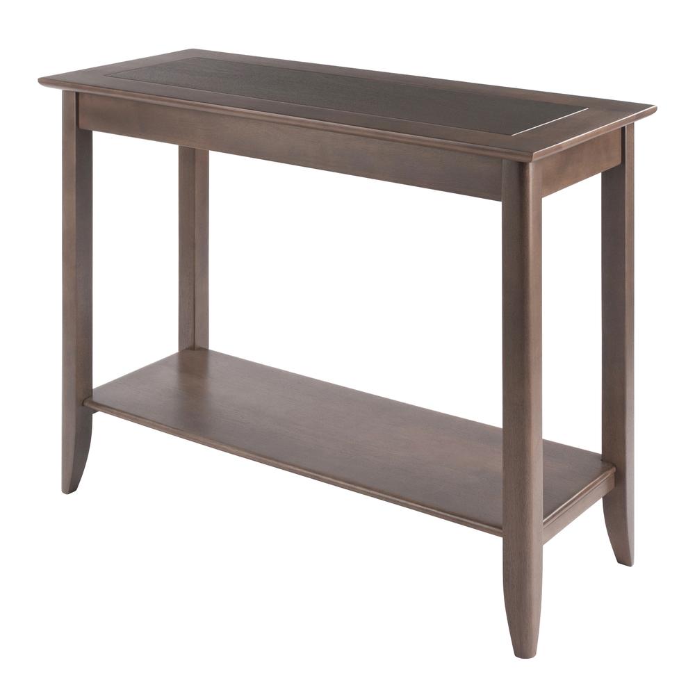 Santino Console Hall Table, Oyster Gray. Picture 1