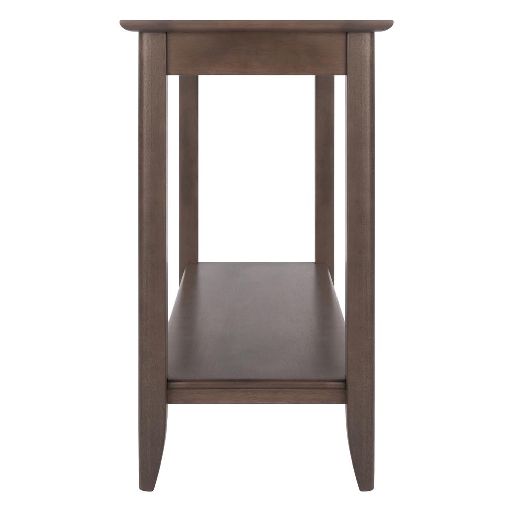 Santino Console Hall Table, Oyster Gray. Picture 3