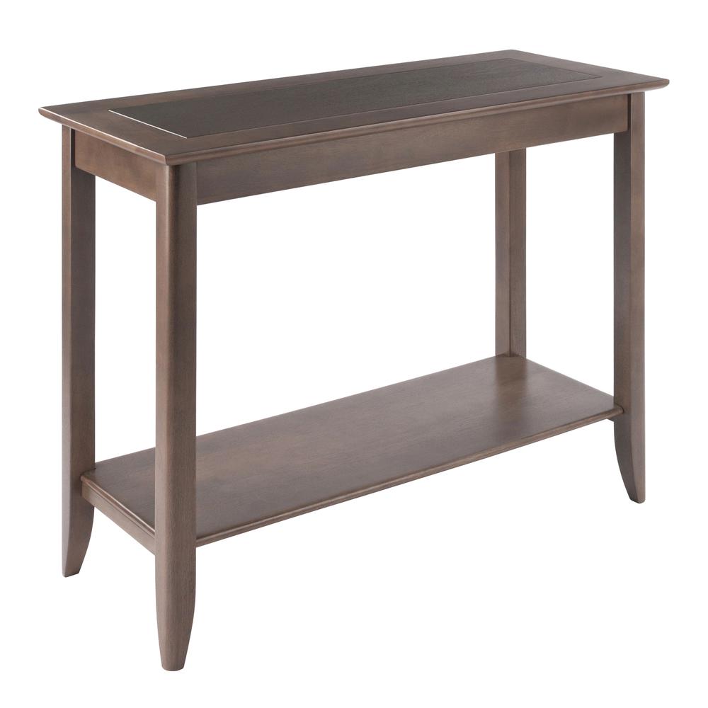 Santino Console Hall Table, Oyster Gray. Picture 5