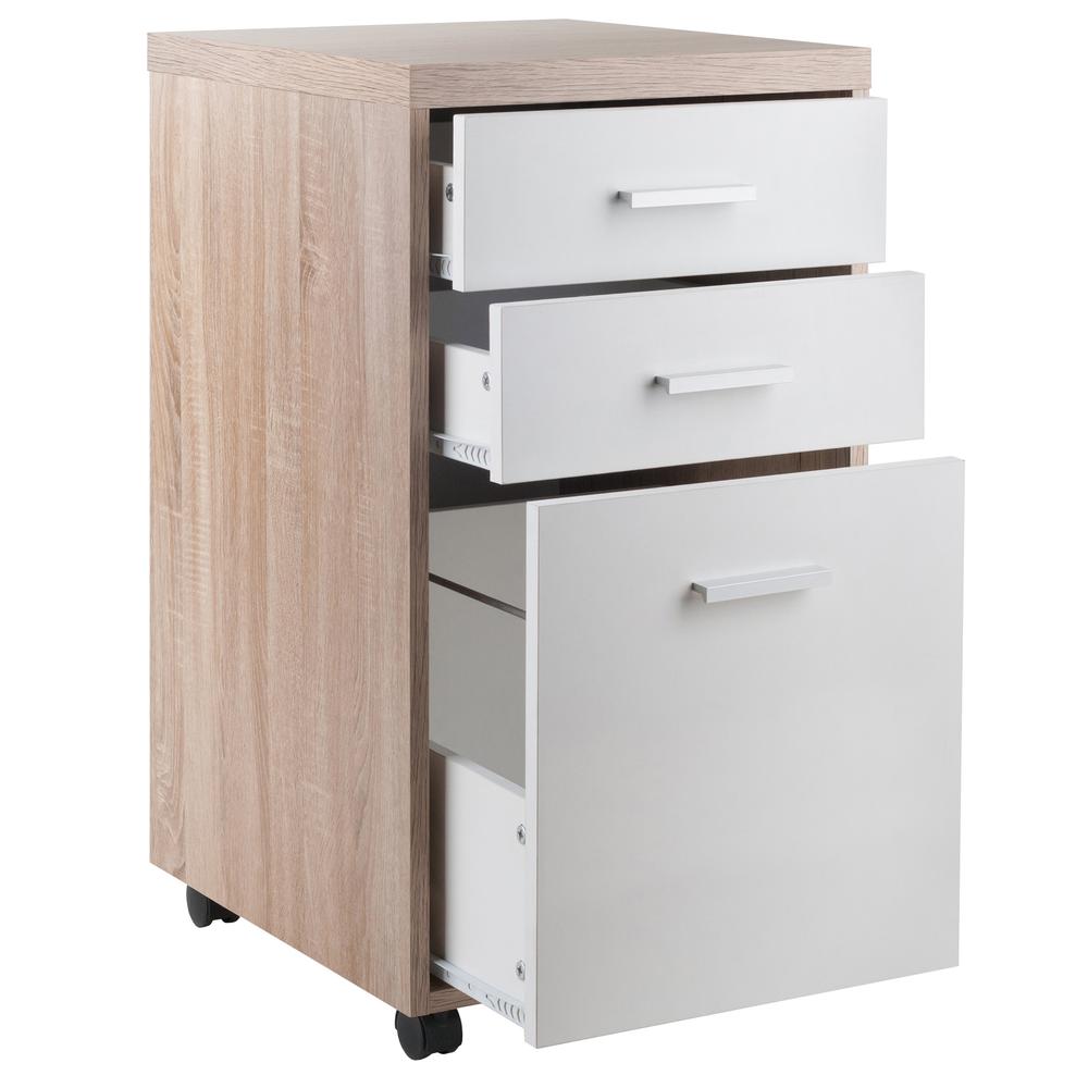 Kenner Mobile Home Office File Cabinet, Two-Tone. Picture 2