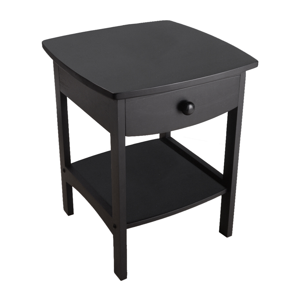 Claire Accent Table Black Finish. Picture 1
