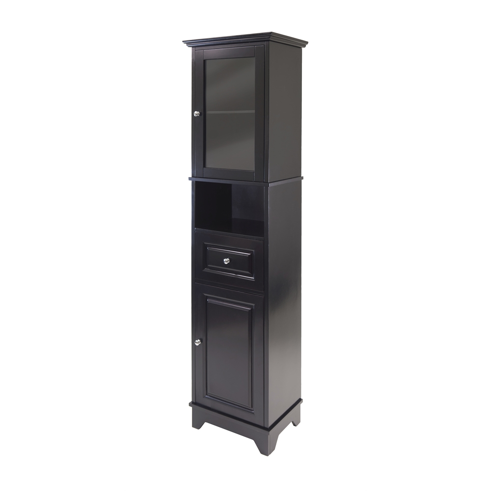 Alps Tall Cabinet with Glass Door and Drawer. The main picture.