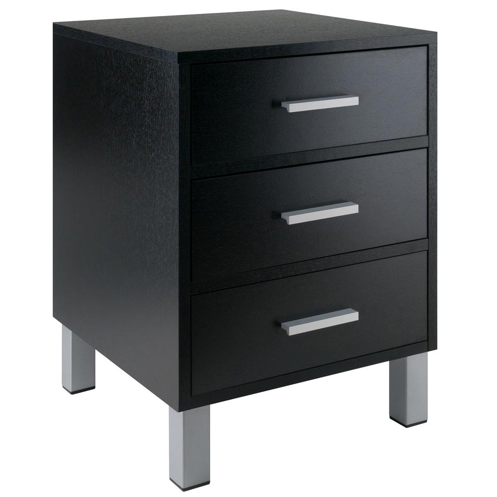 Cawlins Accent Table Black Finish. The main picture.