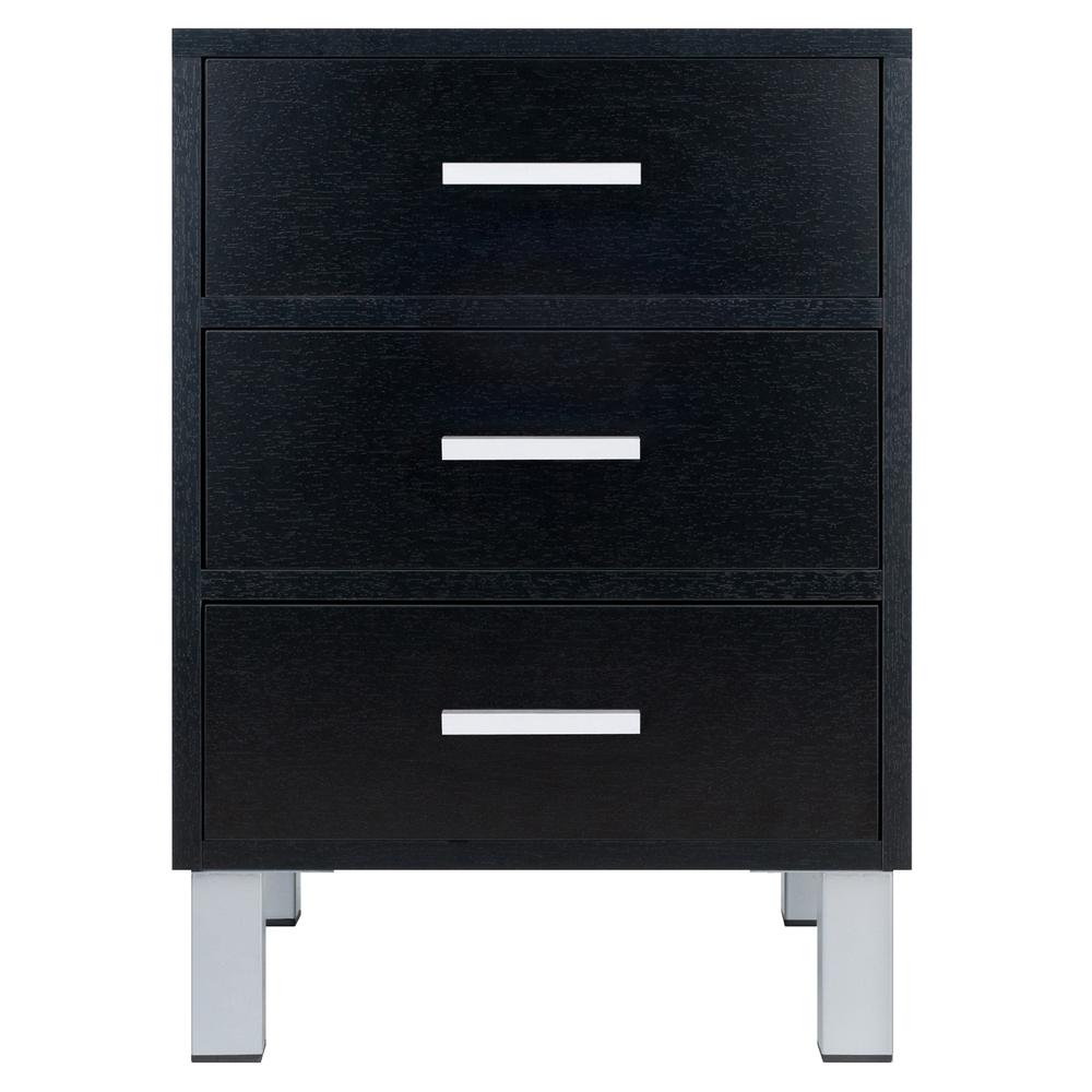 Cawlins Accent Table Black Finish. Picture 5