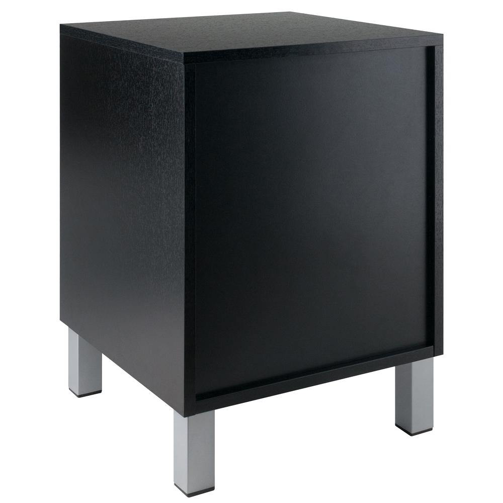 Cawlins Accent Table Black Finish. Picture 2
