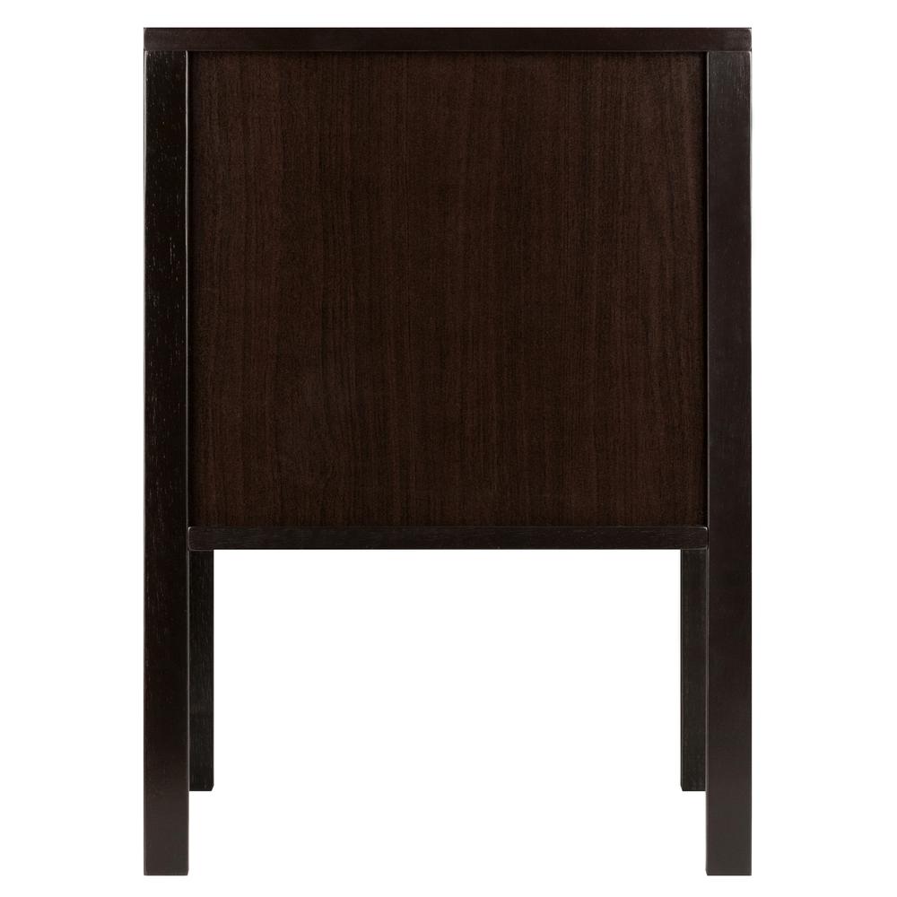 Brielle Accent Table Coffee Finish. Picture 5