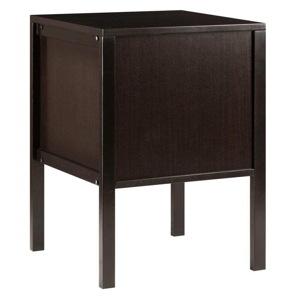 Brielle Accent Table Coffee Finish. Picture 8