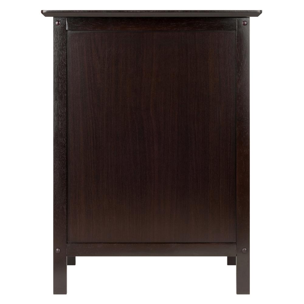 Blair Accent Table in Coffee Finish. Picture 5