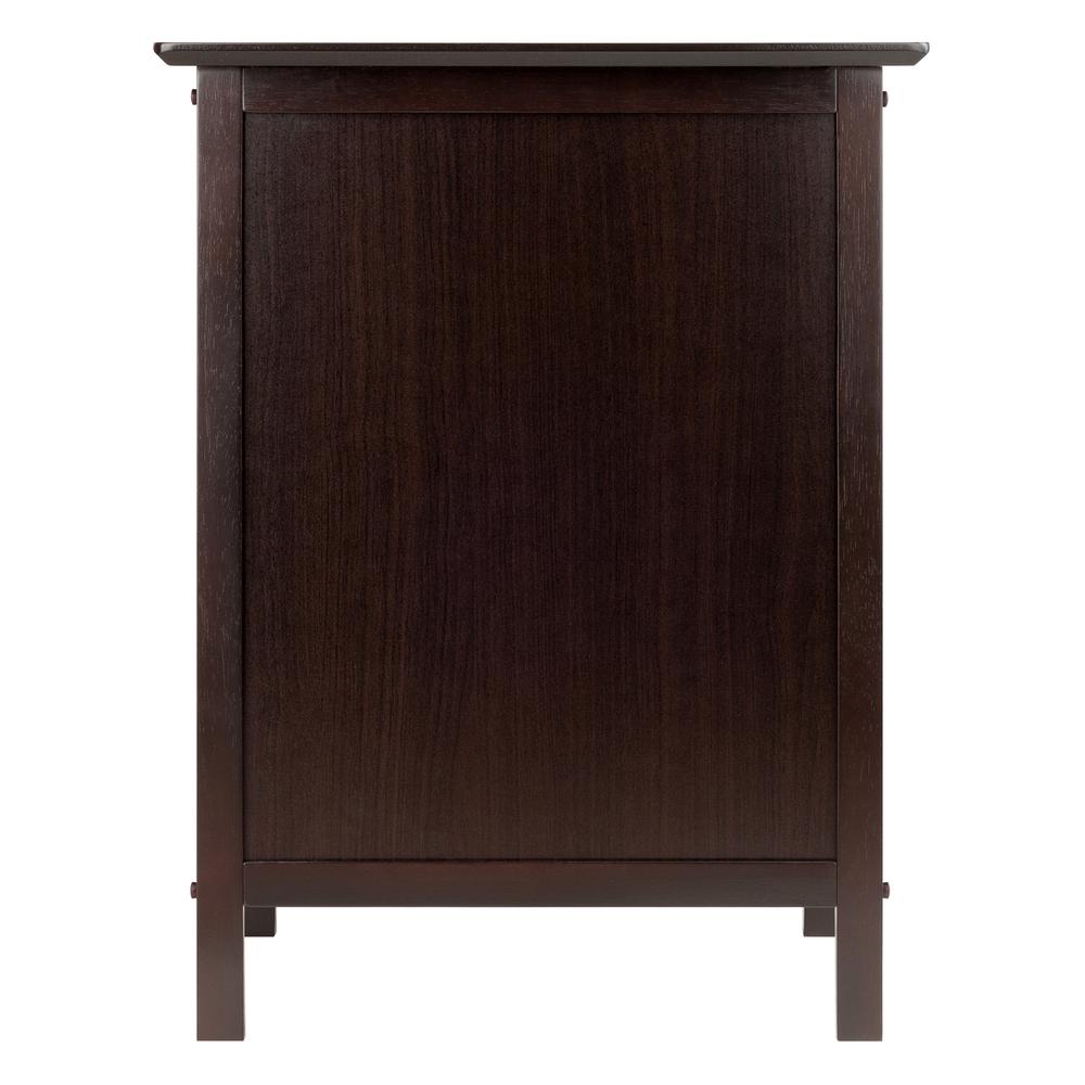 Xylia Accent Table in Coffee Finish. Picture 5