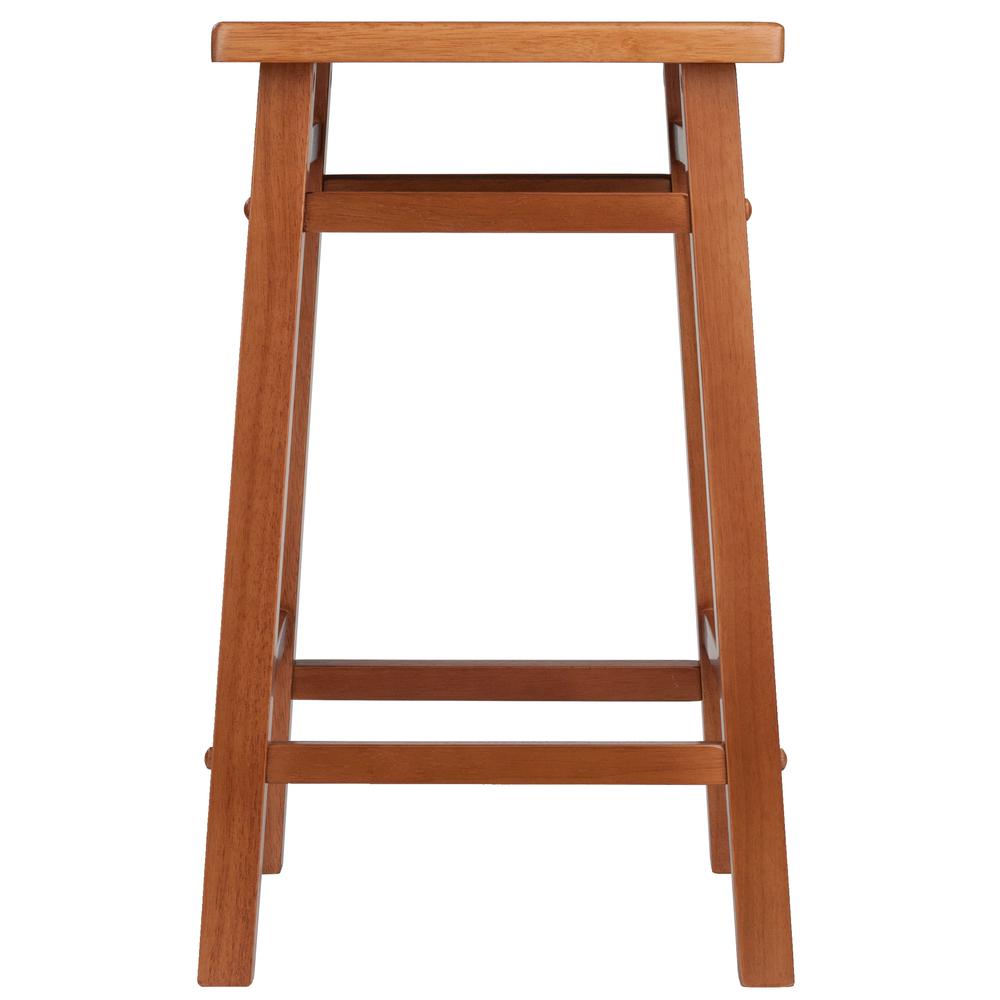 Carter Counter Stool 24", Teak Finish. The main picture.