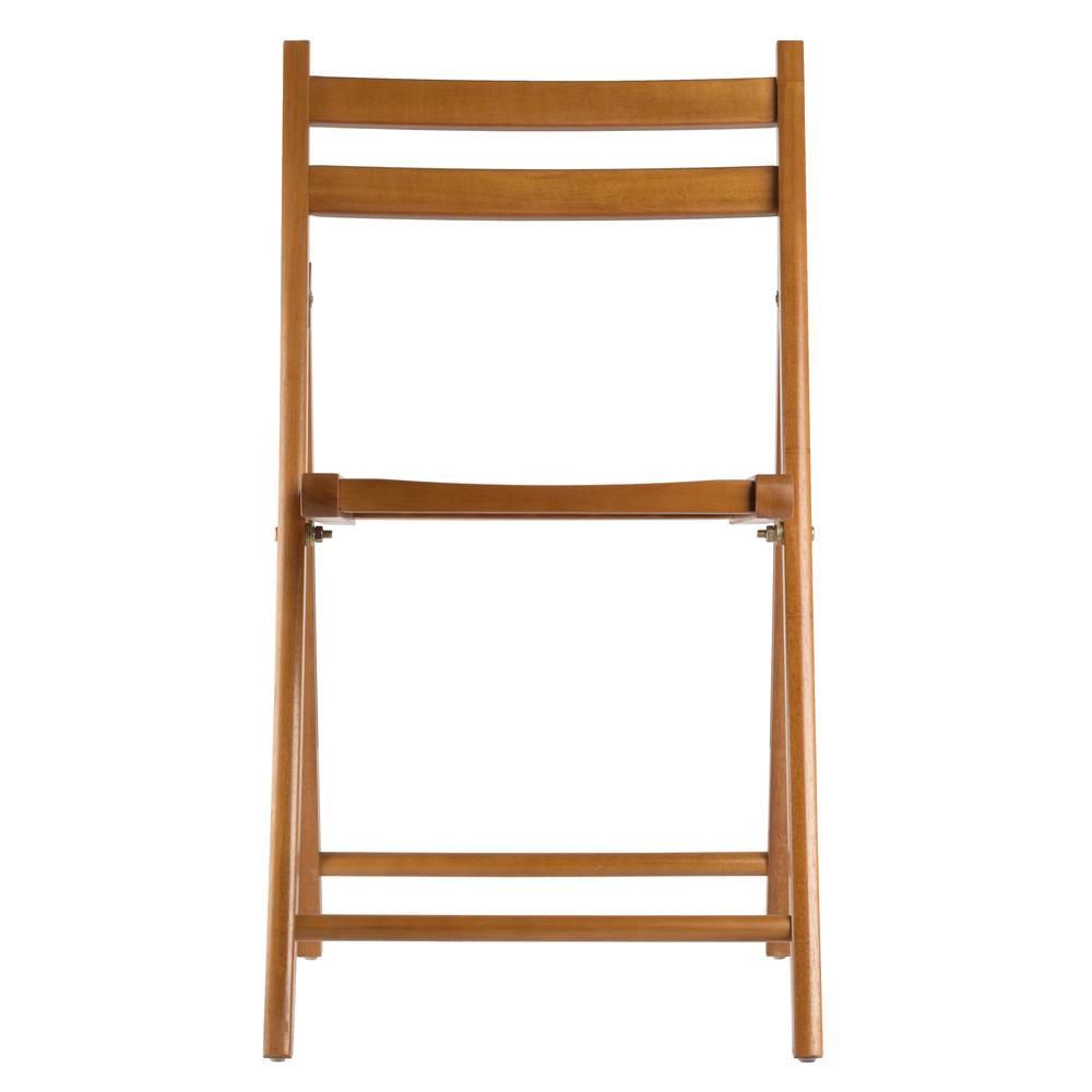 Robin 4-Pc Folding Chair Set, Teak. Picture 3