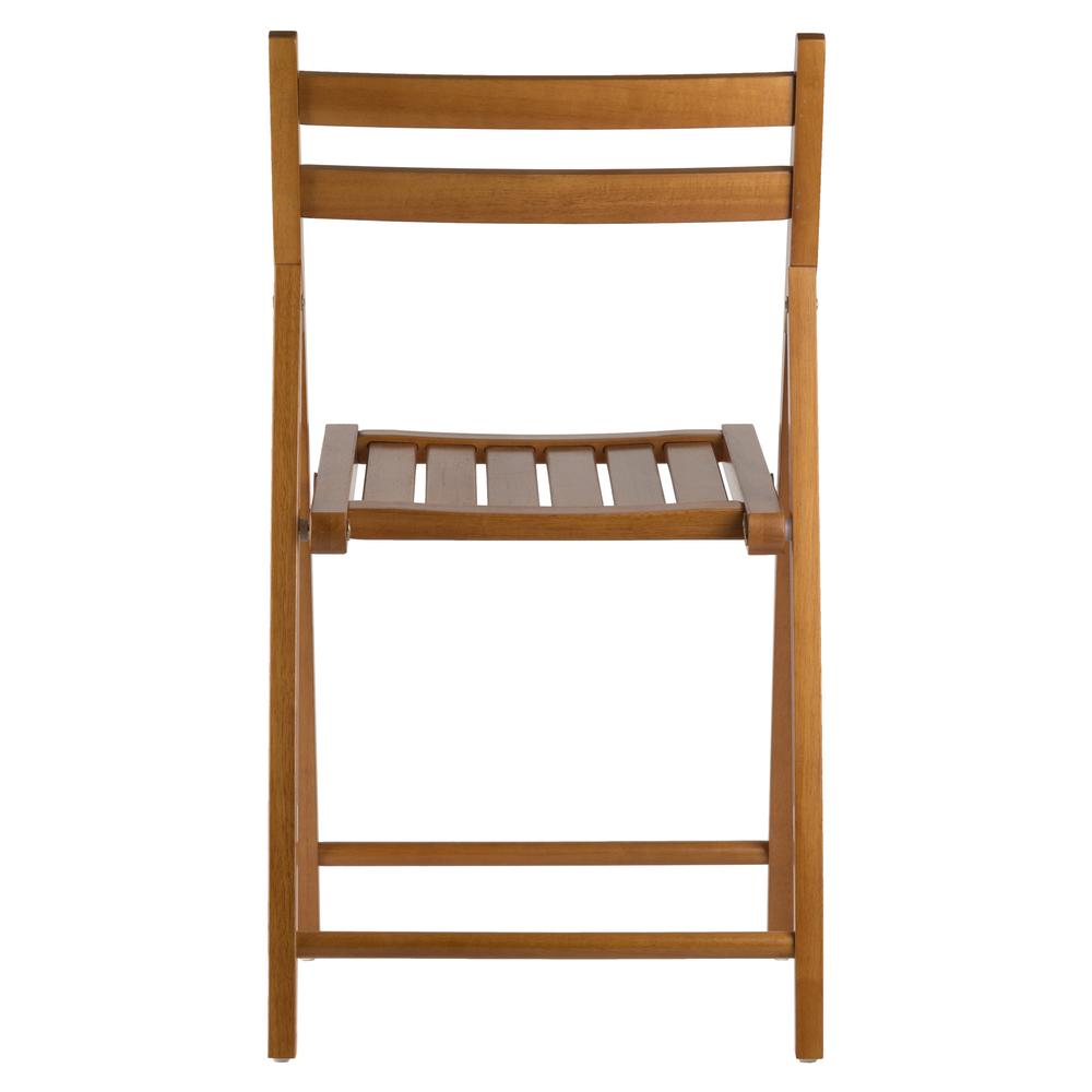 Robin 4-Pc Folding Chair Set, Teak. Picture 5