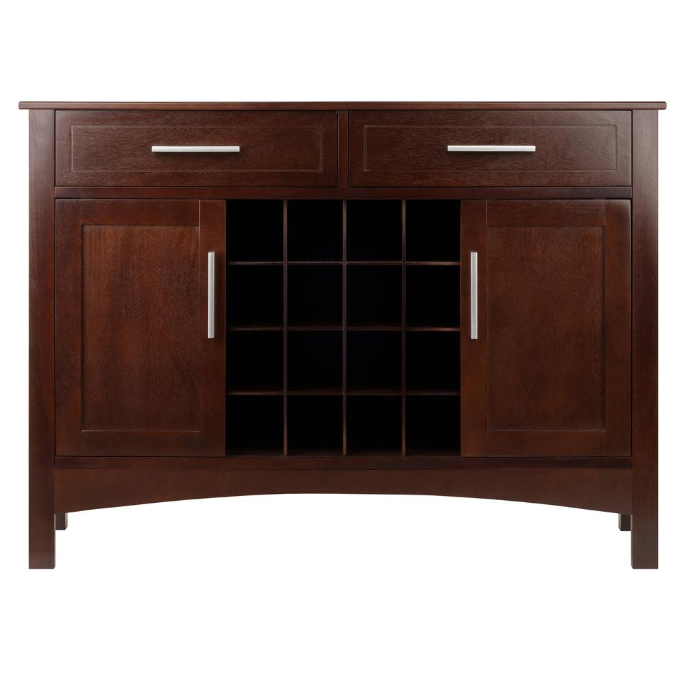 Gordon Buffet Cabinet/Sideboard Cappuccino Finish. Picture 2