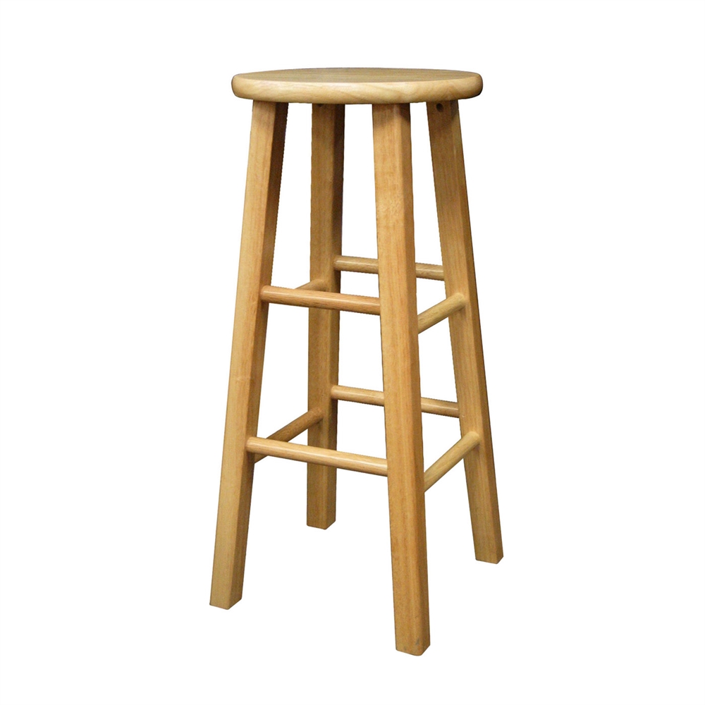 Pacey 2-Pc 29" Bar Stool Set Beech. The main picture.