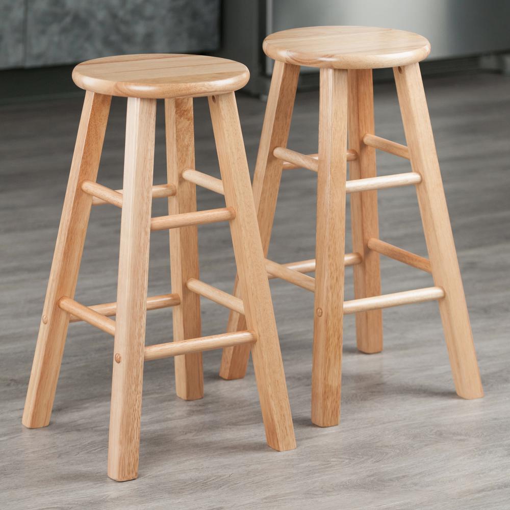 Element Counter Stools, 2-Pc Set, Natural. Picture 6