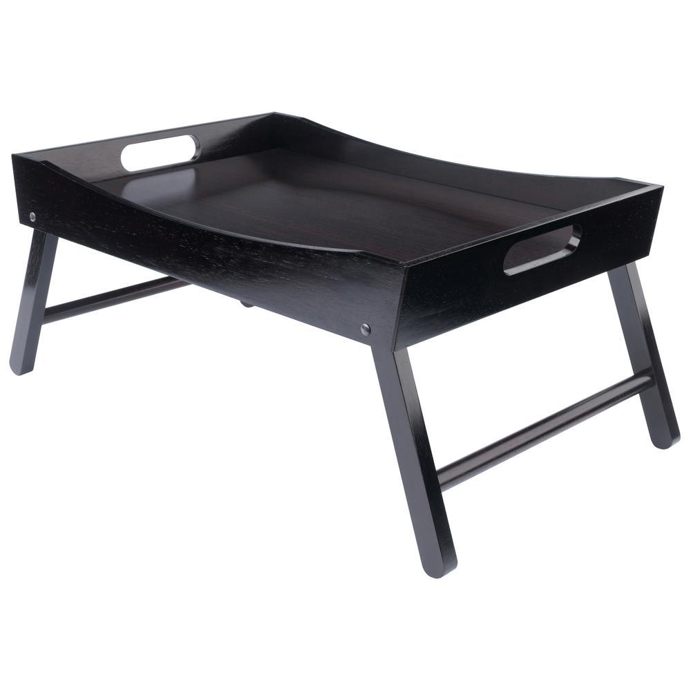 Benito Bed Tray with Curved Top, Foldable Legs. Picture 1