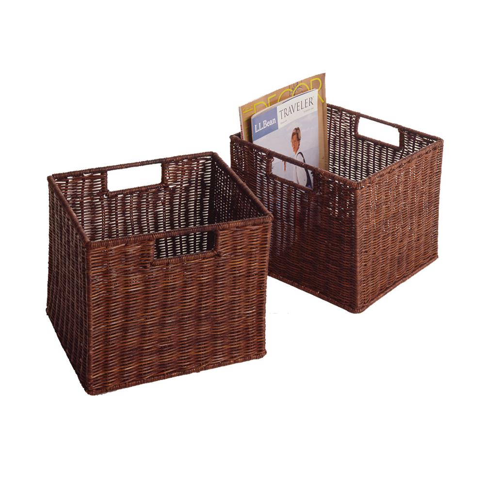 Leo Set of 2, Wired Basket, Small. Picture 2