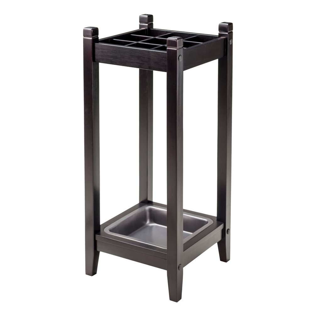 Jana Umbrella Stand with Metal Tray. Picture 1