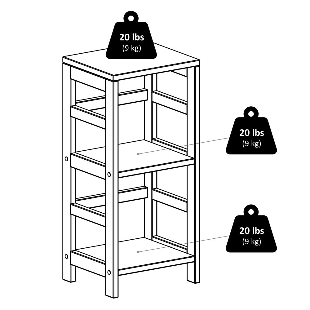Leo 3pc Shelf and Baskets; One shelf, 2 small Baskets; 2 cartons. Picture 4