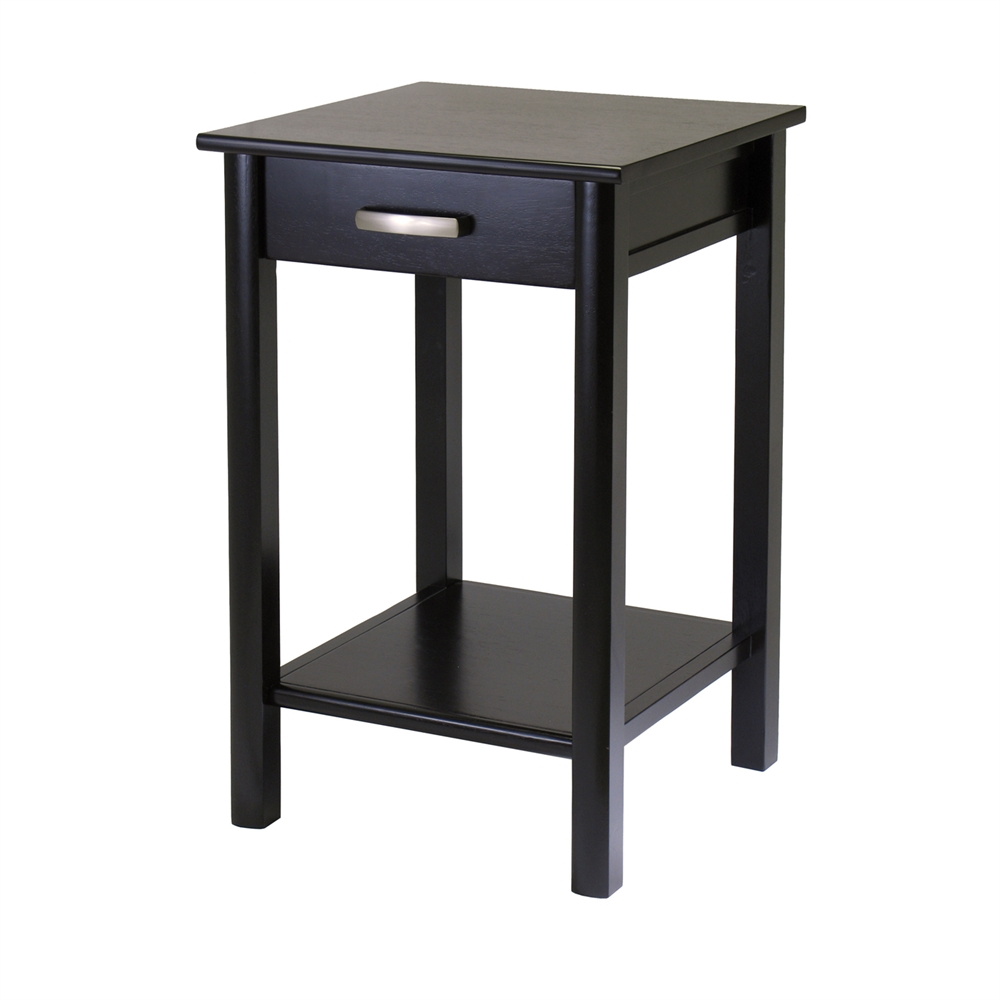 Liso End Table / Printer Table with Drawer and Shelf. Picture 1