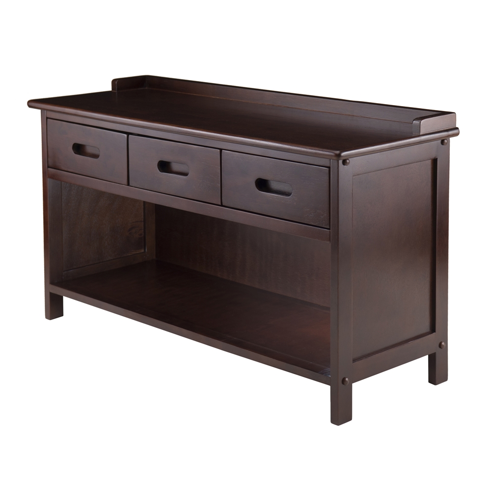 Adriana 3-Drawer Bench with Storage. Picture 1