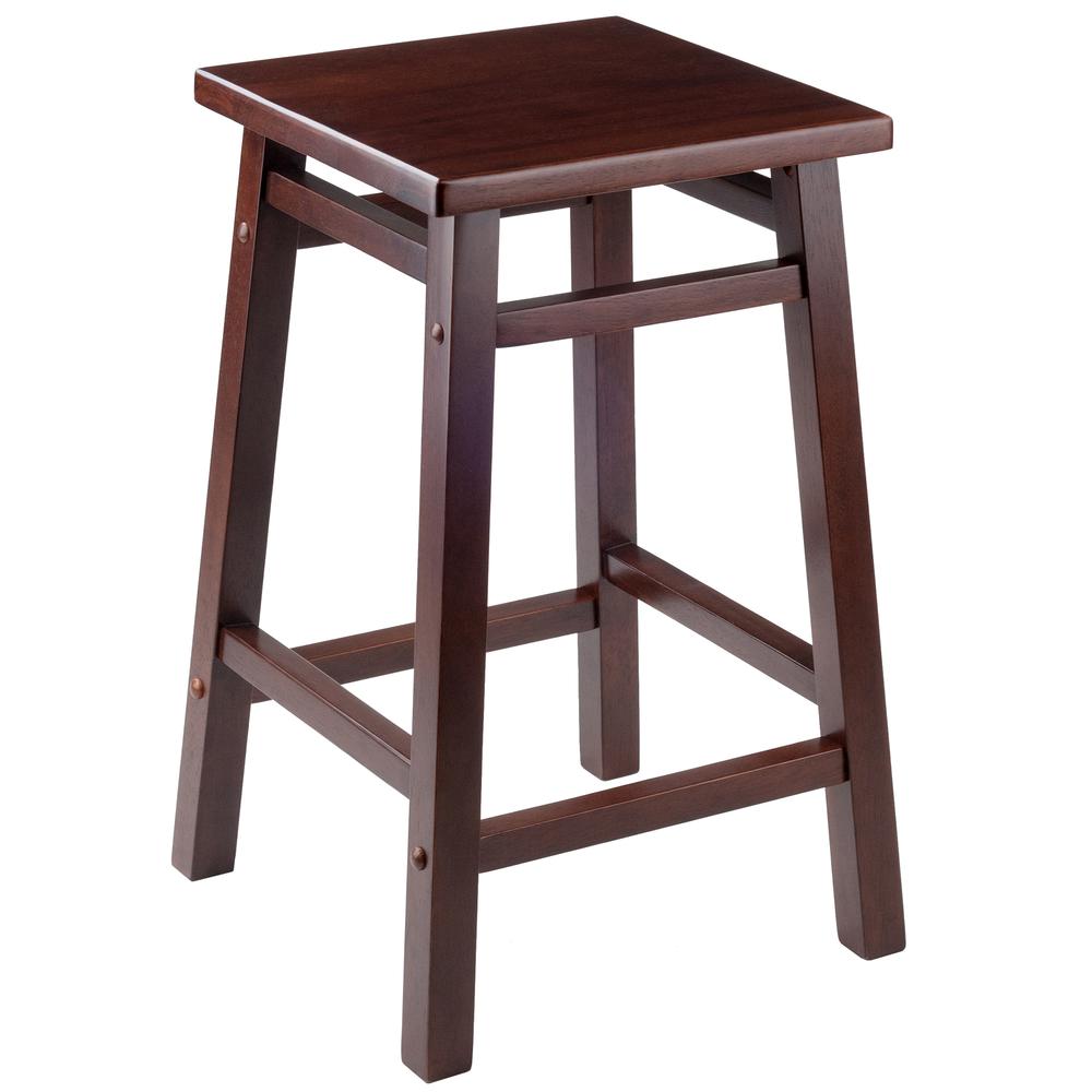 Carter Counter Stool 24", Walnut Finish. Picture 4