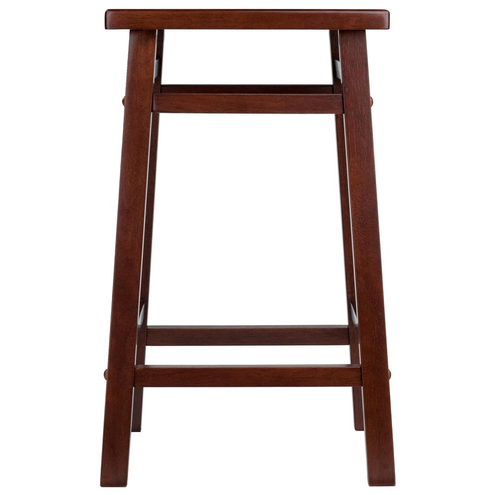 Carter Counter Stool 24", Walnut Finish. Picture 1