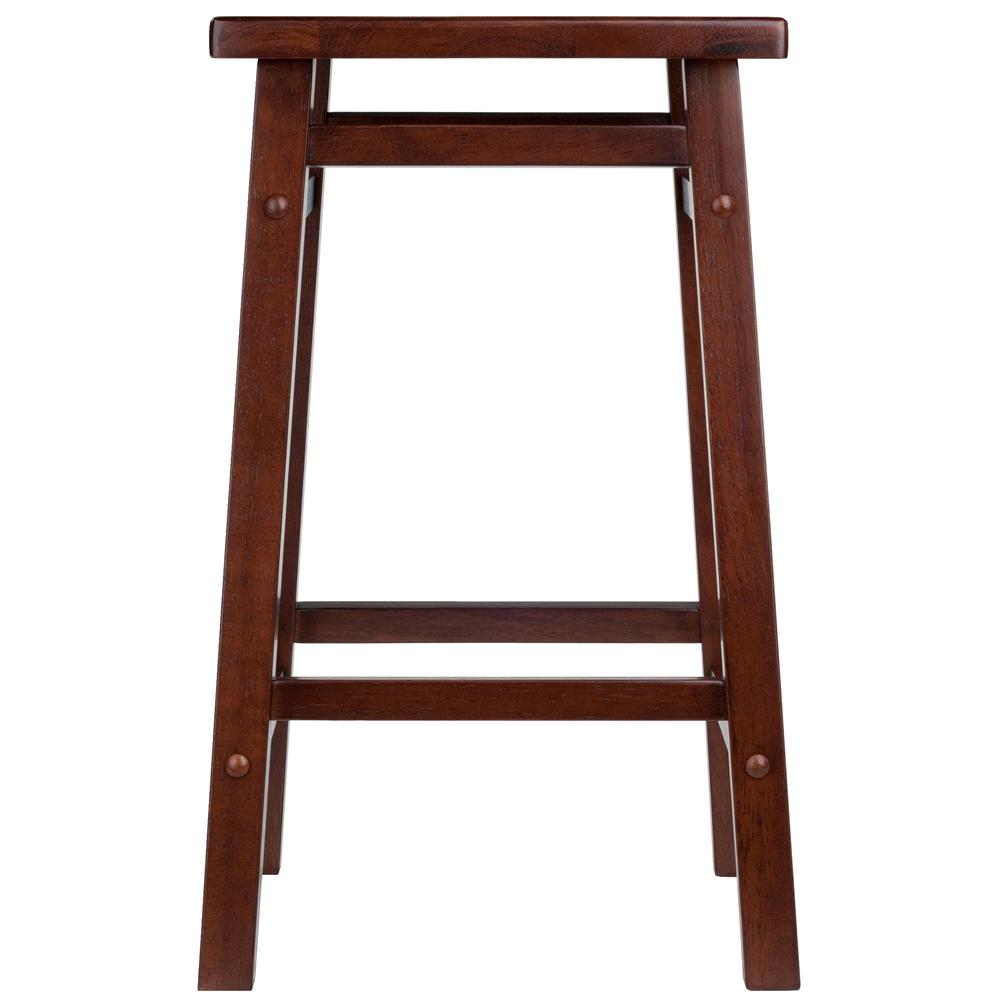 Carter Counter Stool 24", Walnut Finish. Picture 2