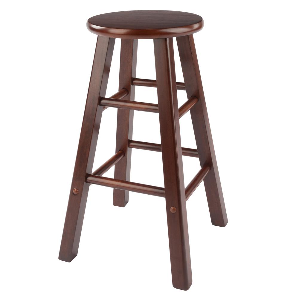 Element Counter Stools, 2-Pc Set, Walnut. Picture 1