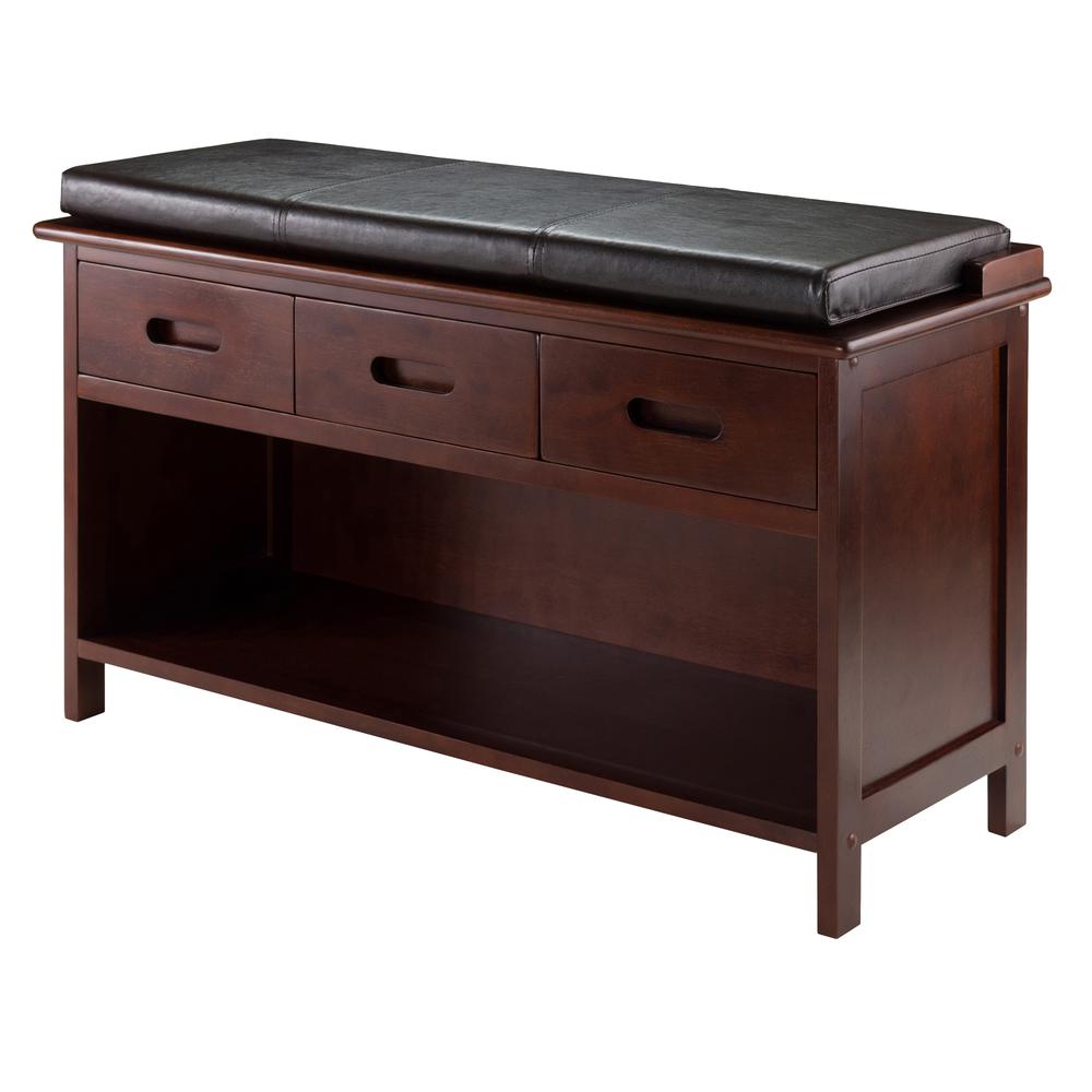 Adriana 2-Pc Storage Bench with Cushion Seat. Picture 1