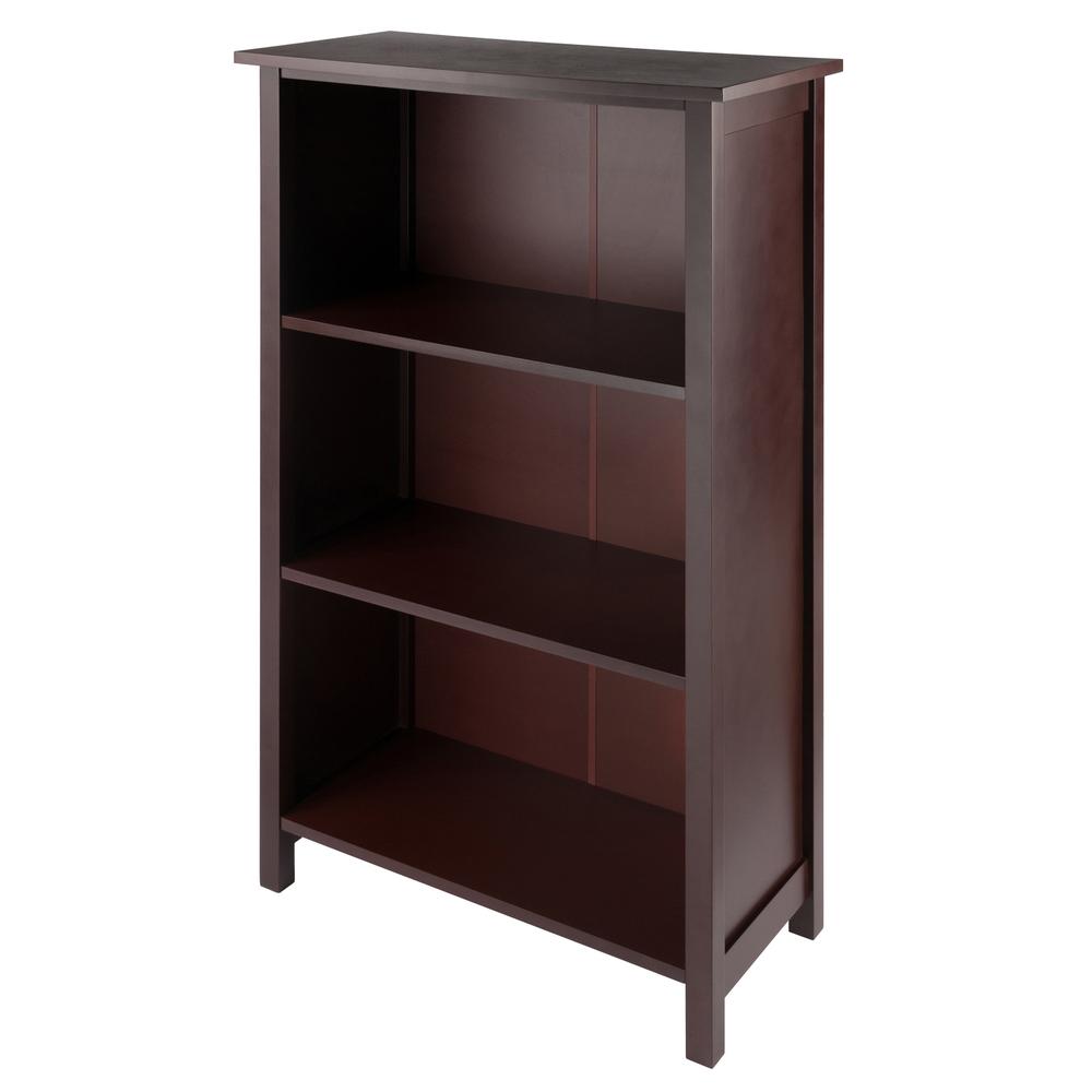 Milan Storage Shelf or Bookcase 4-Tier- Medium. Picture 1