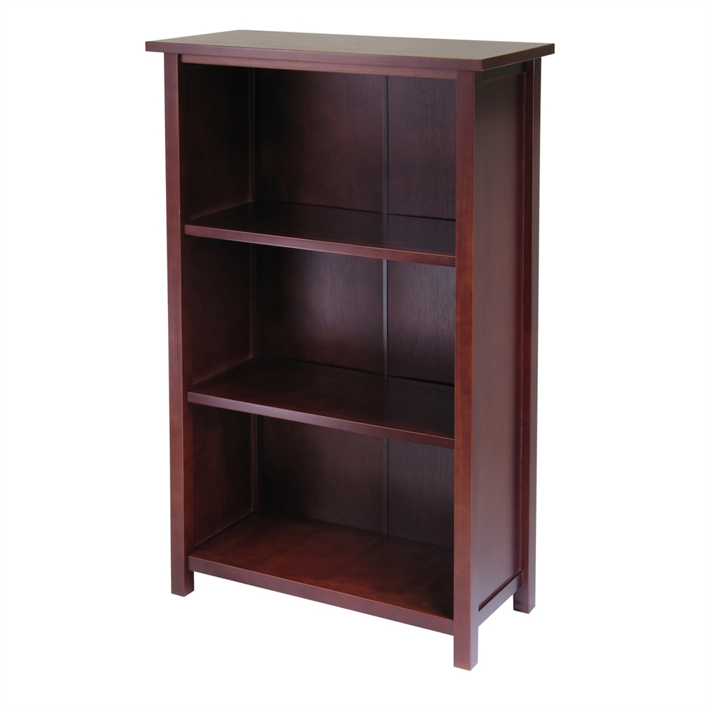 Milan Storage Shelf or Bookcase 4-Tier- Medium. Picture 1