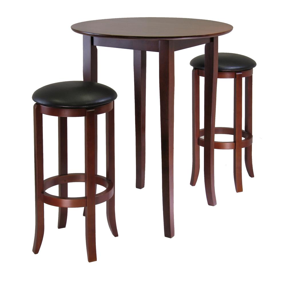 Fiona Round 3-Pc High/Pub Table Set. Picture 1