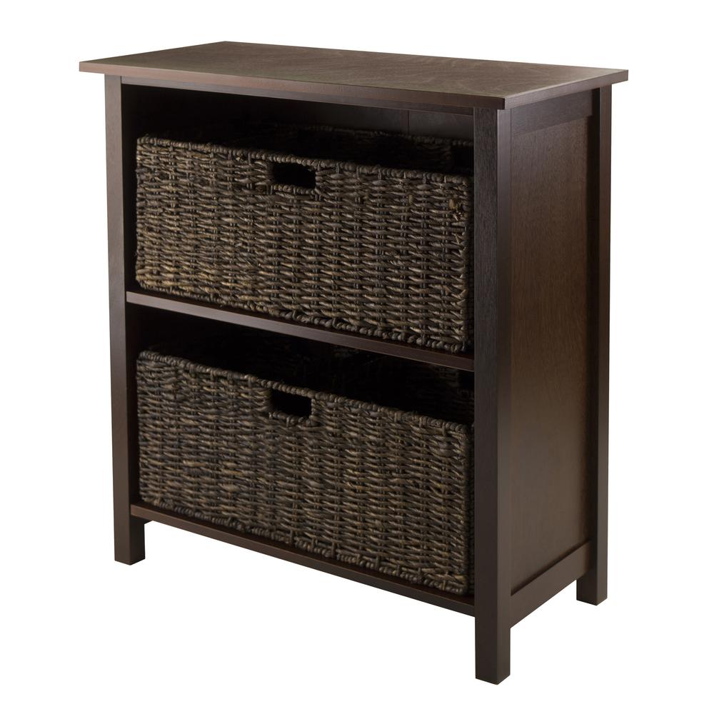 Granville 3-Pc Storage Shelf with 2 Foldable Baskets. The main picture.
