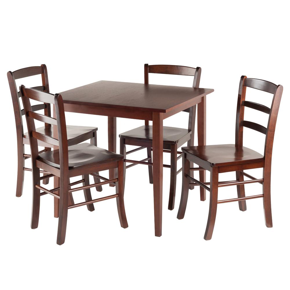Groveland 5pc Square Dining Table with 4 chairs. The main picture.