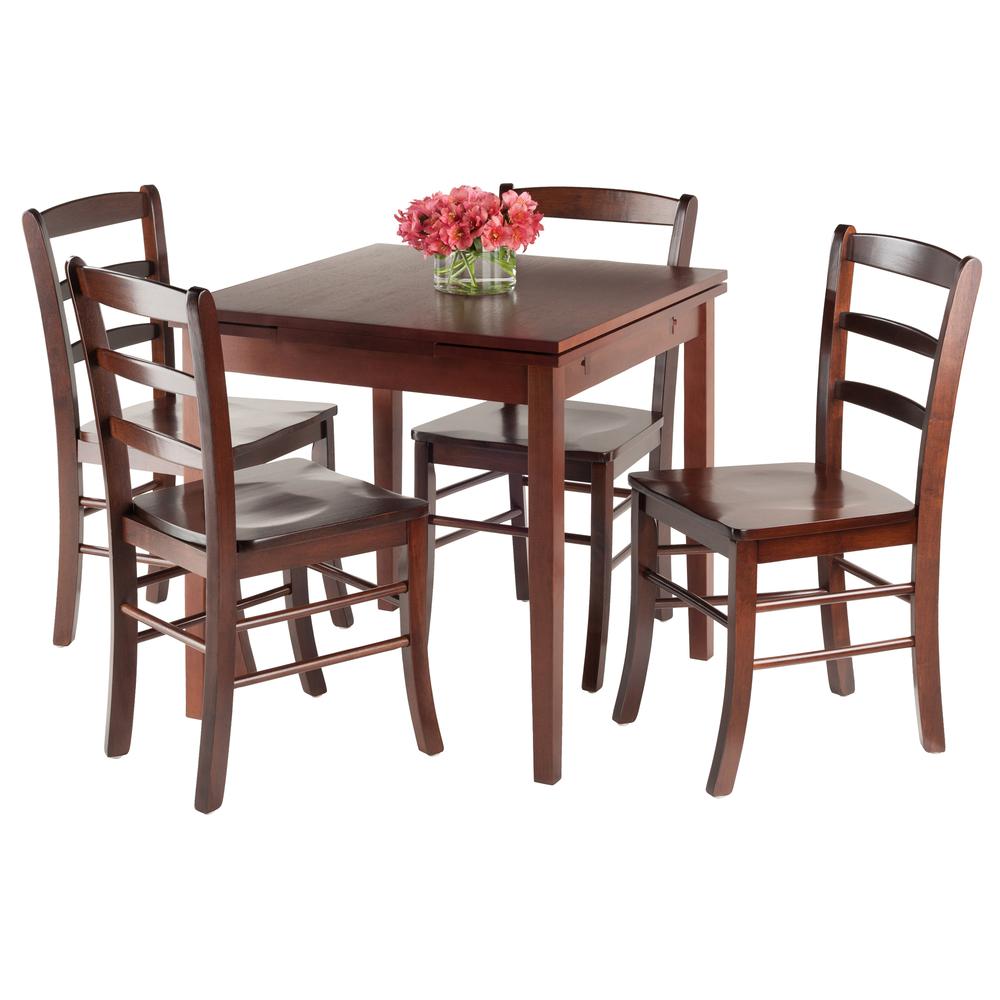 Pulman 5-PC Set Extension Table with Ladder Back Chairs. Picture 4