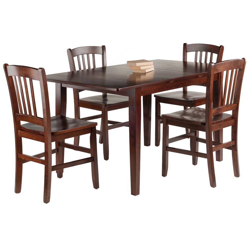 Anna 5-PC Dining Table Set w/ Slat Back Chairs. Picture 2