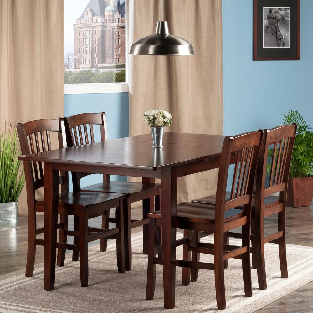 Anna 5-PC Dining Table Set w/ Slat Back Chairs. Picture 3