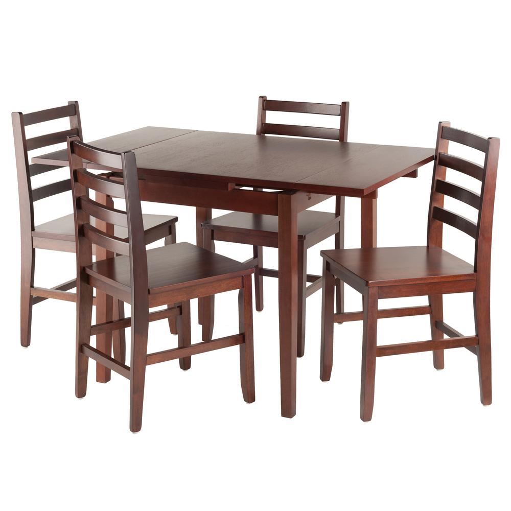 Pulman 5-PC Set Extension Table with Ladder Back Chairs. Picture 3