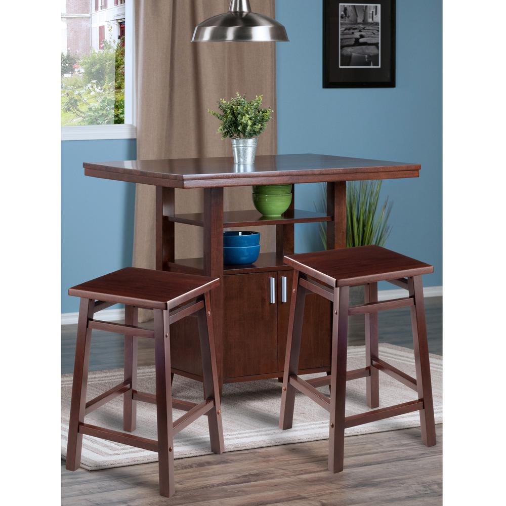 Albany 3-pc Set High Table w/ Counter Stools. Picture 3